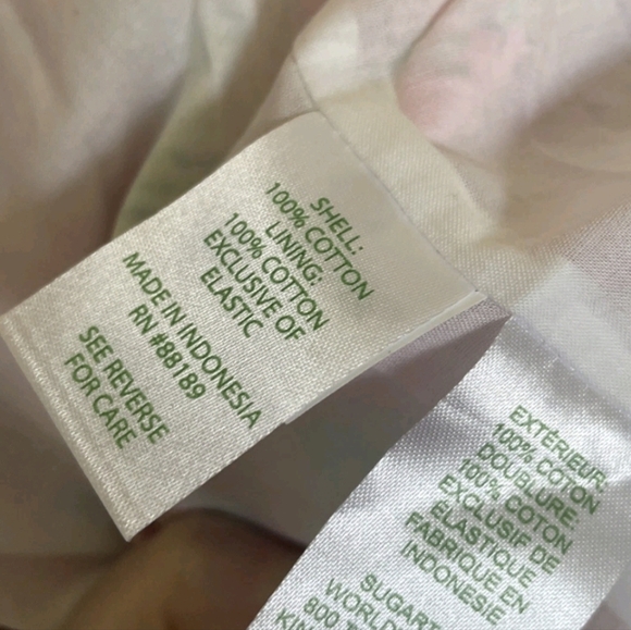 Lilly Pulitzer 10 Kay Babydoll Dress Prosecco Pink Tigress Garden Puffy Sleeves - Picture 3 of 12